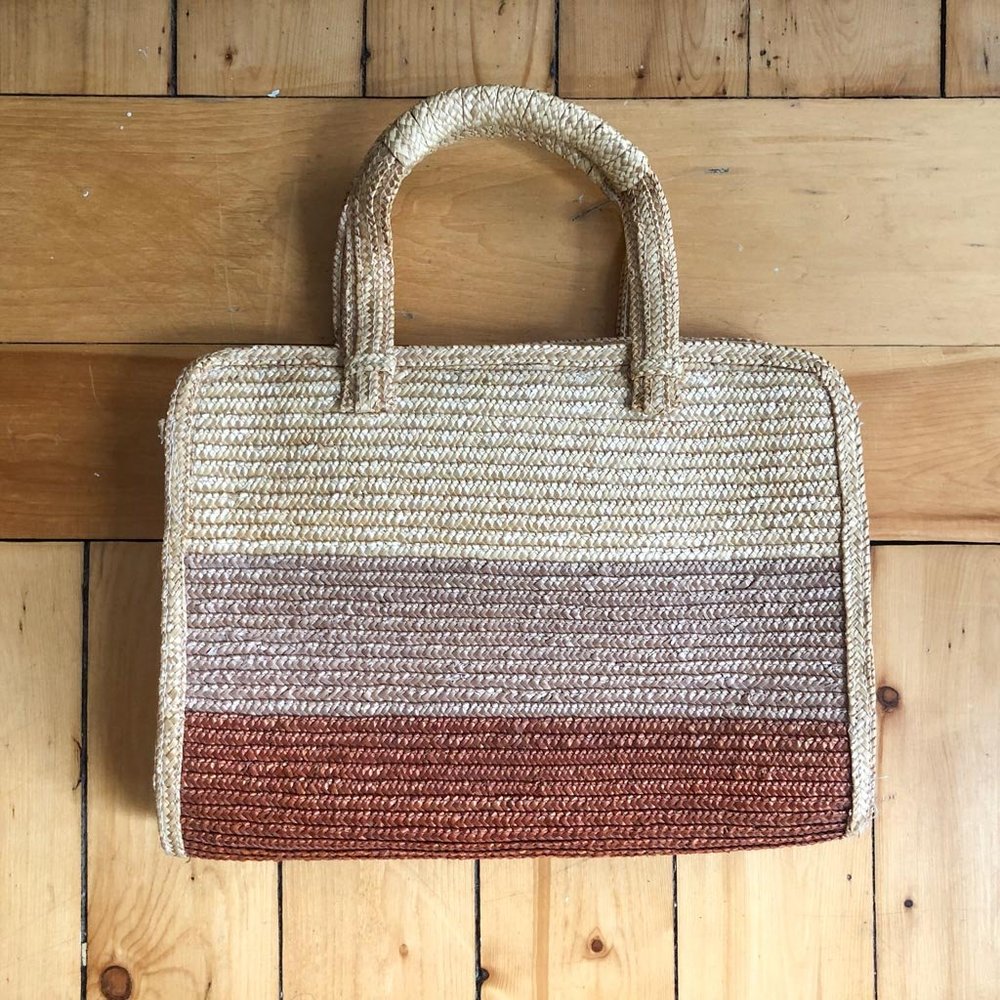 Vintage Straw Bag